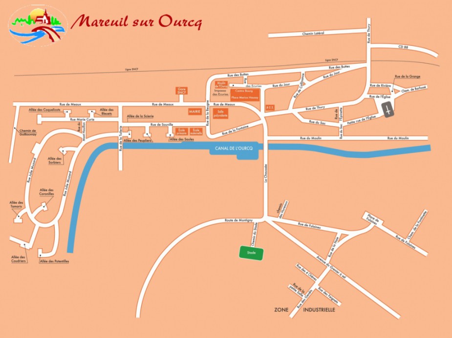 Plan de Mareuil Sur Ourcq