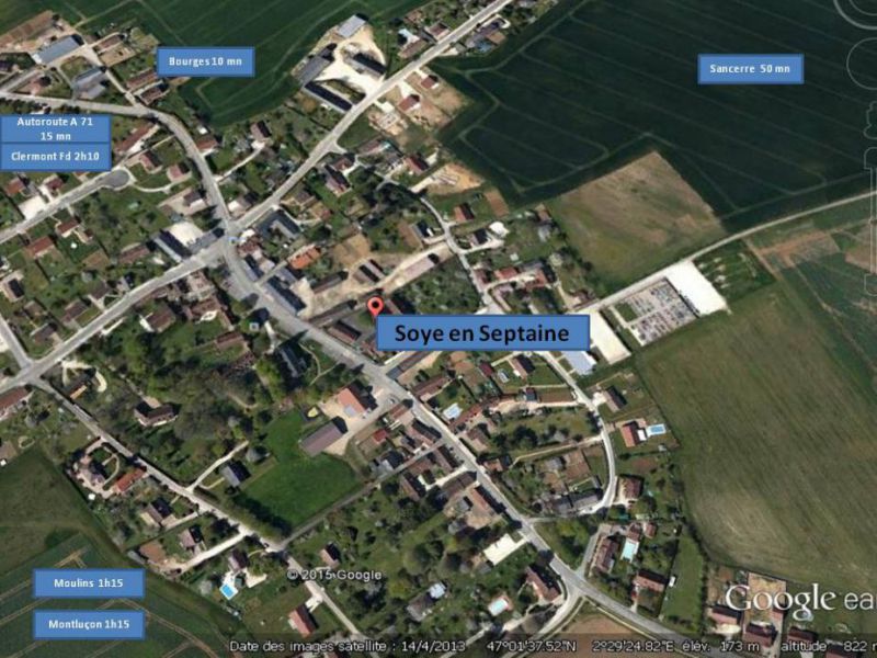 Plan du Village et Accès SoyeenSeptaine Site officiel de la commune